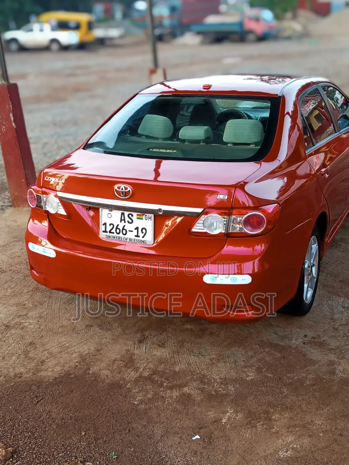 Toyota Corolla L 4-Speed Automatic 2013 Orange
