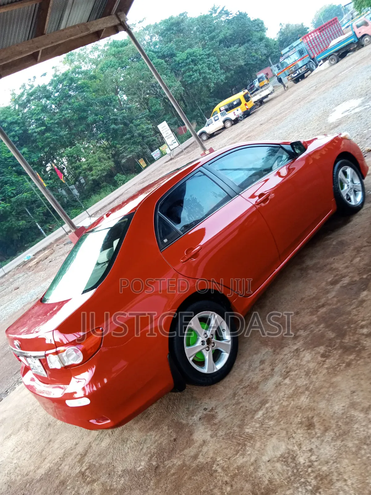 Toyota Corolla L 4-Speed Automatic 2013 Orange
