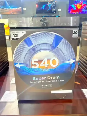 TCL Super Drum Series C5 Front Load Washer 12kg – C512FLG