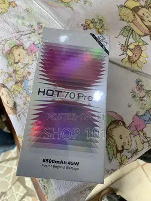 New Infinix Hot 70 Pro 5G+ 256 GB Black