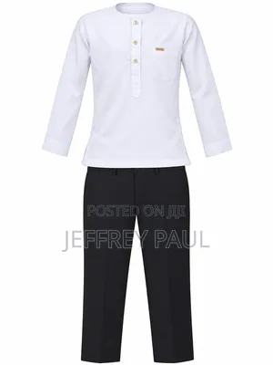 Luxury Clothing White on Black