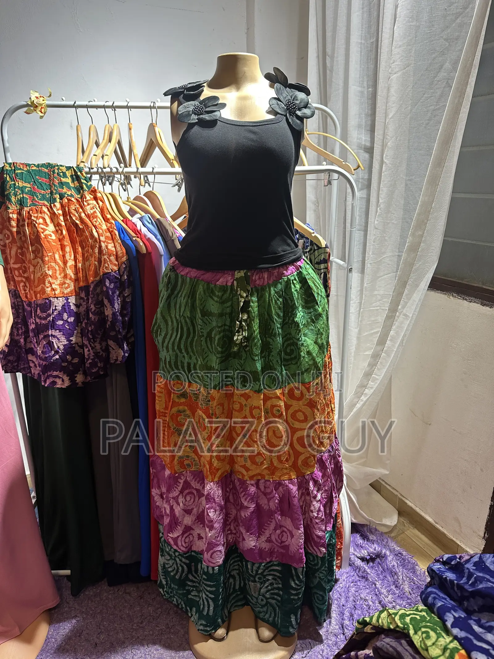 Adire Skirt