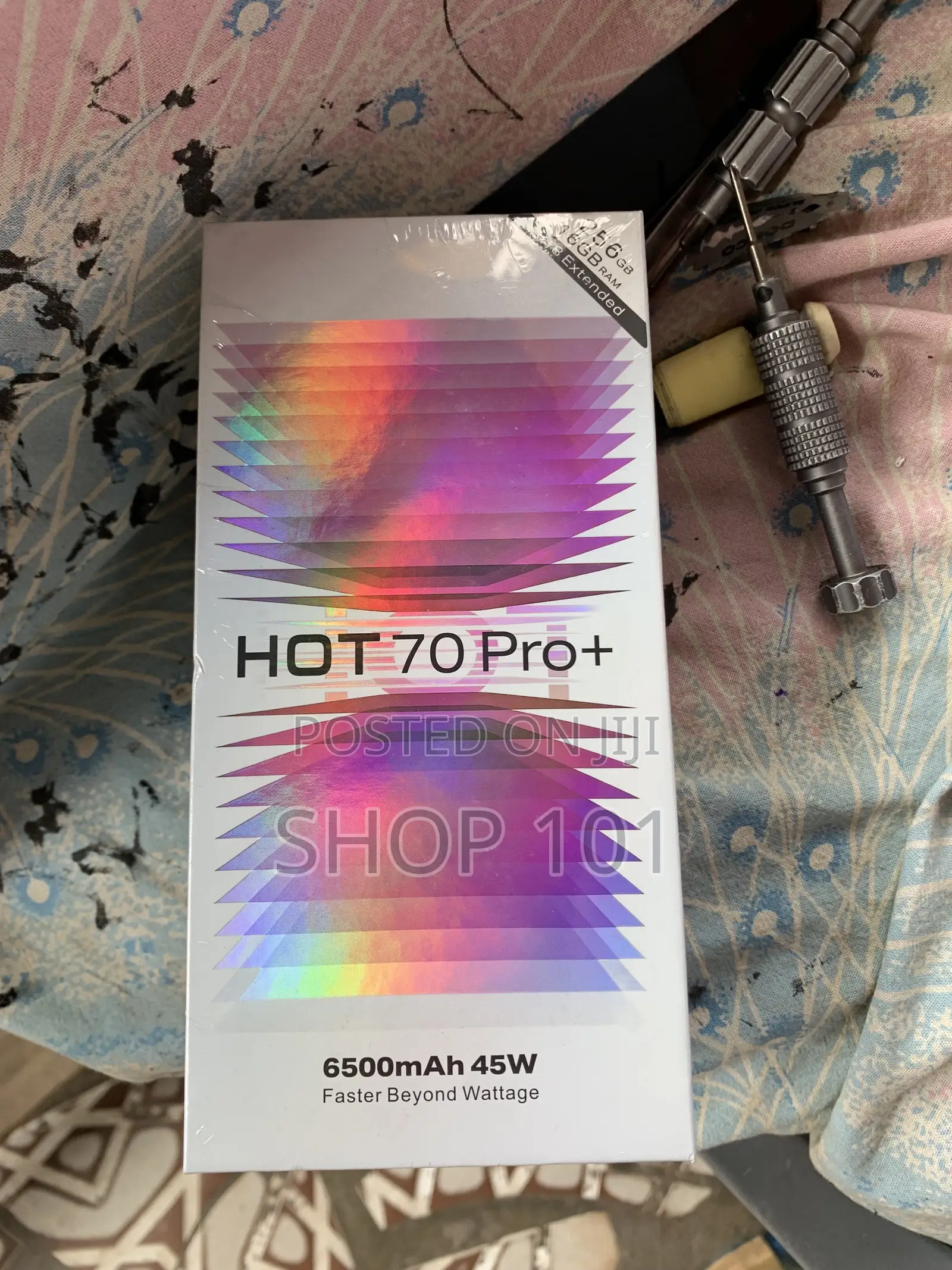 New Infinix Hot 70 Pro 5G+ 256 GB Gray