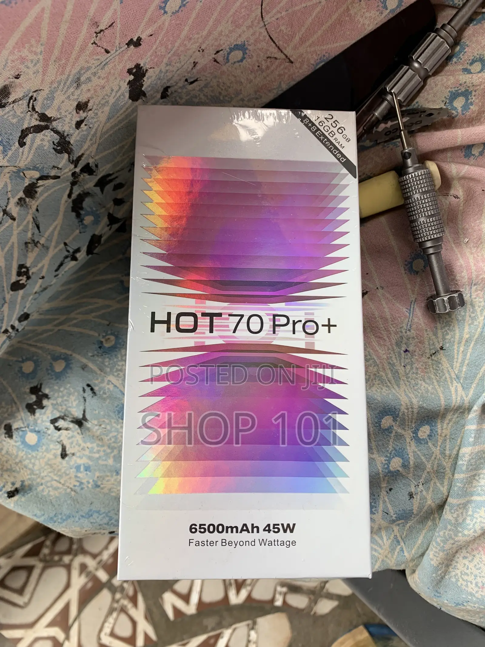 New Infinix Hot 70 Pro 5G+ 256 GB Gray