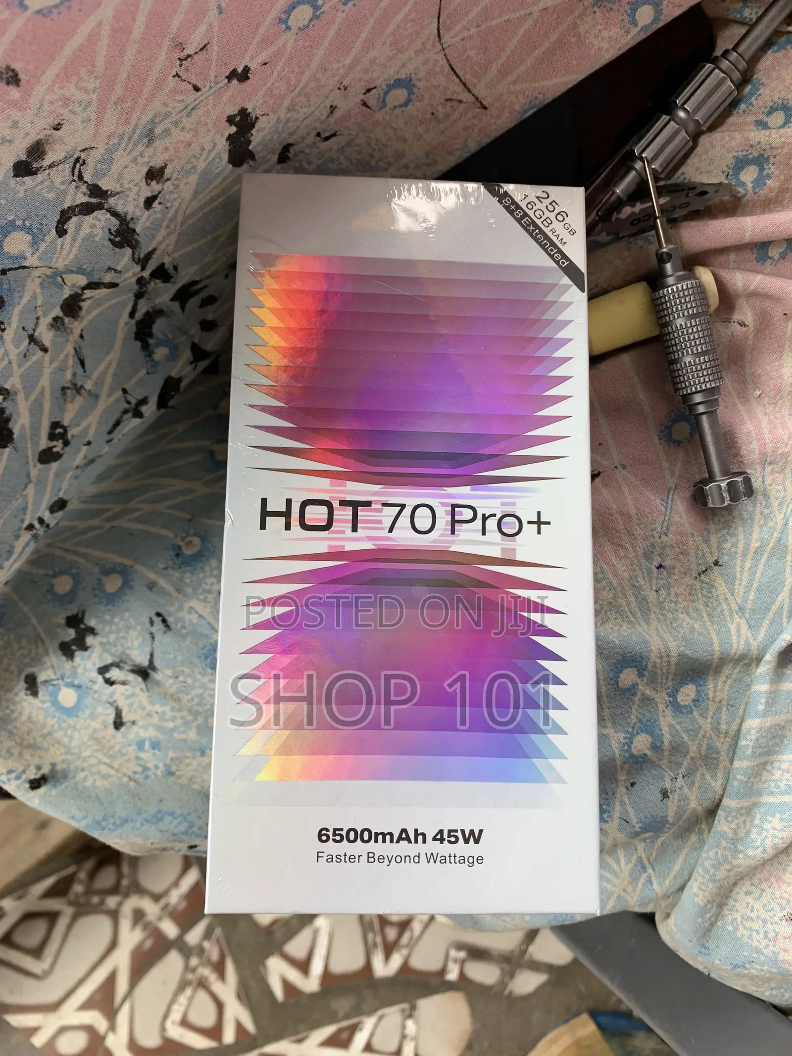 New Infinix Hot 70 Pro 5G+ 256 GB Gray
