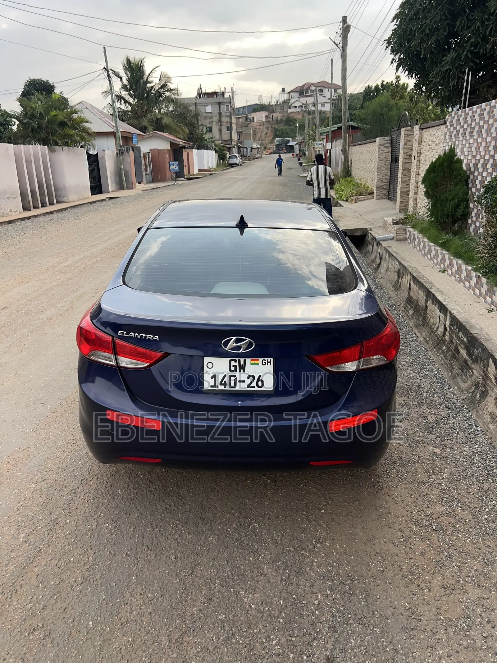 Hyundai Elantra 2013 Blue