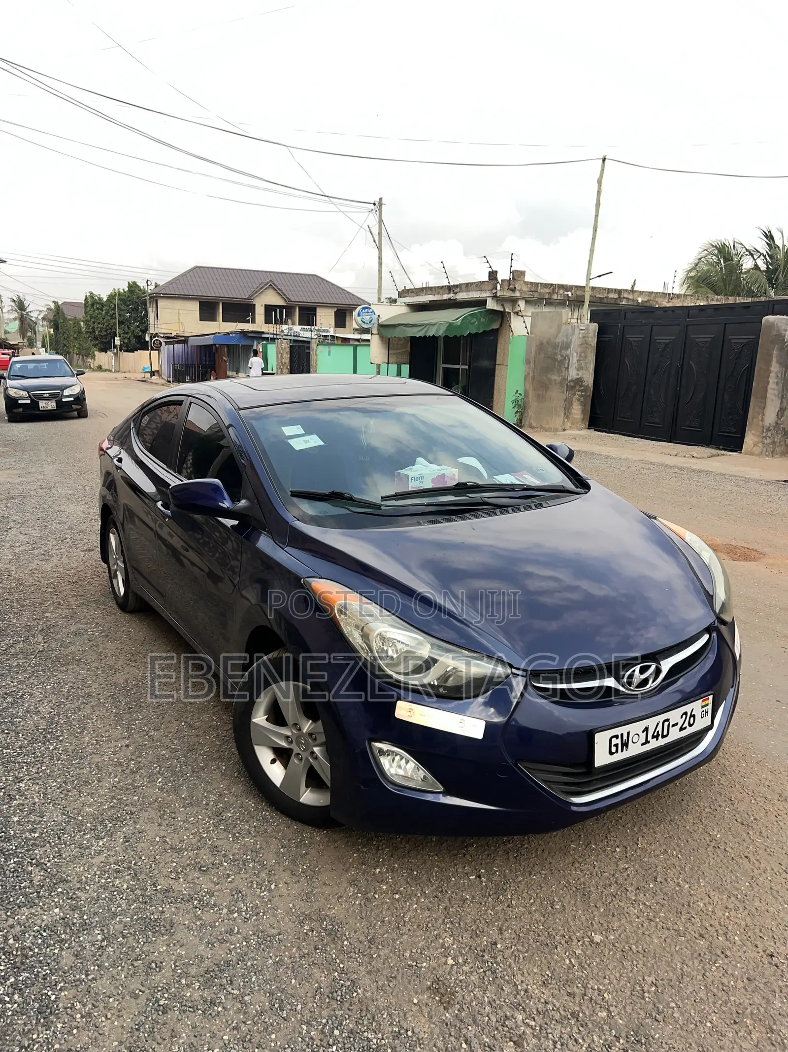 Hyundai Elantra 2013 Blue