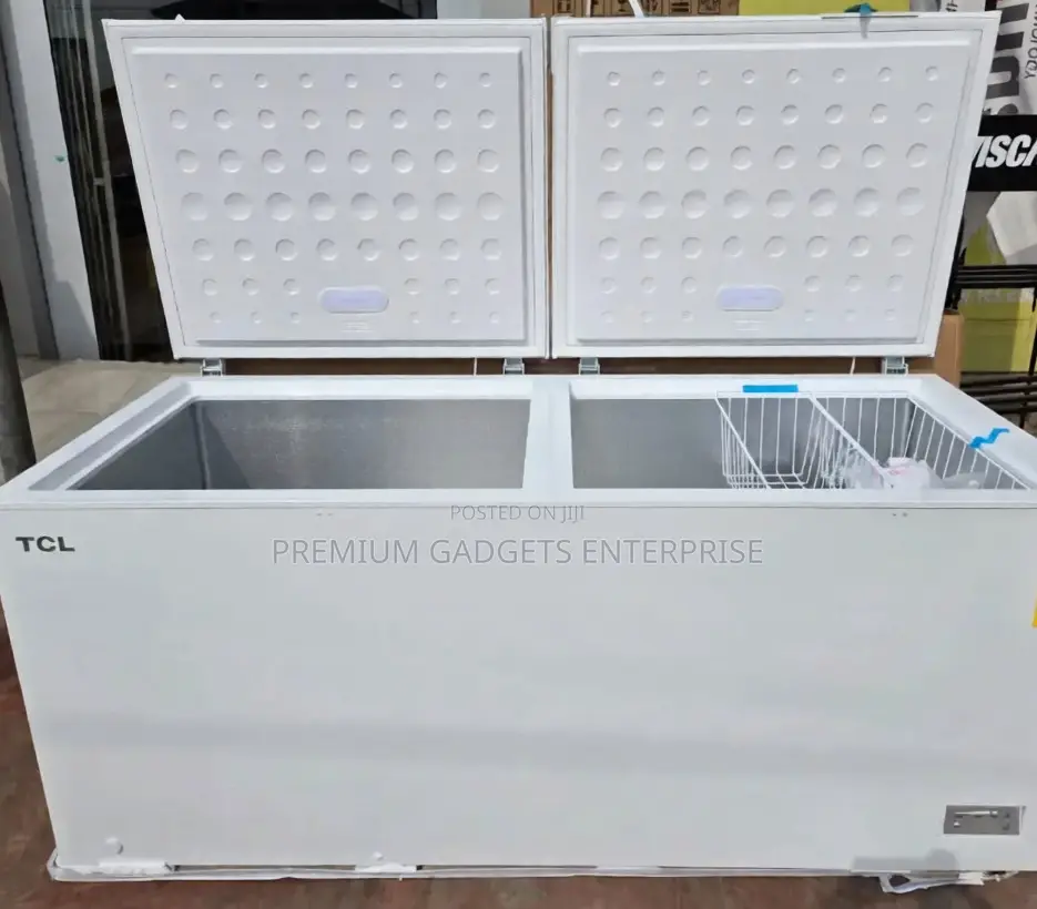 TCL 508Ltr Double Door F660CFSL Chest Freezer