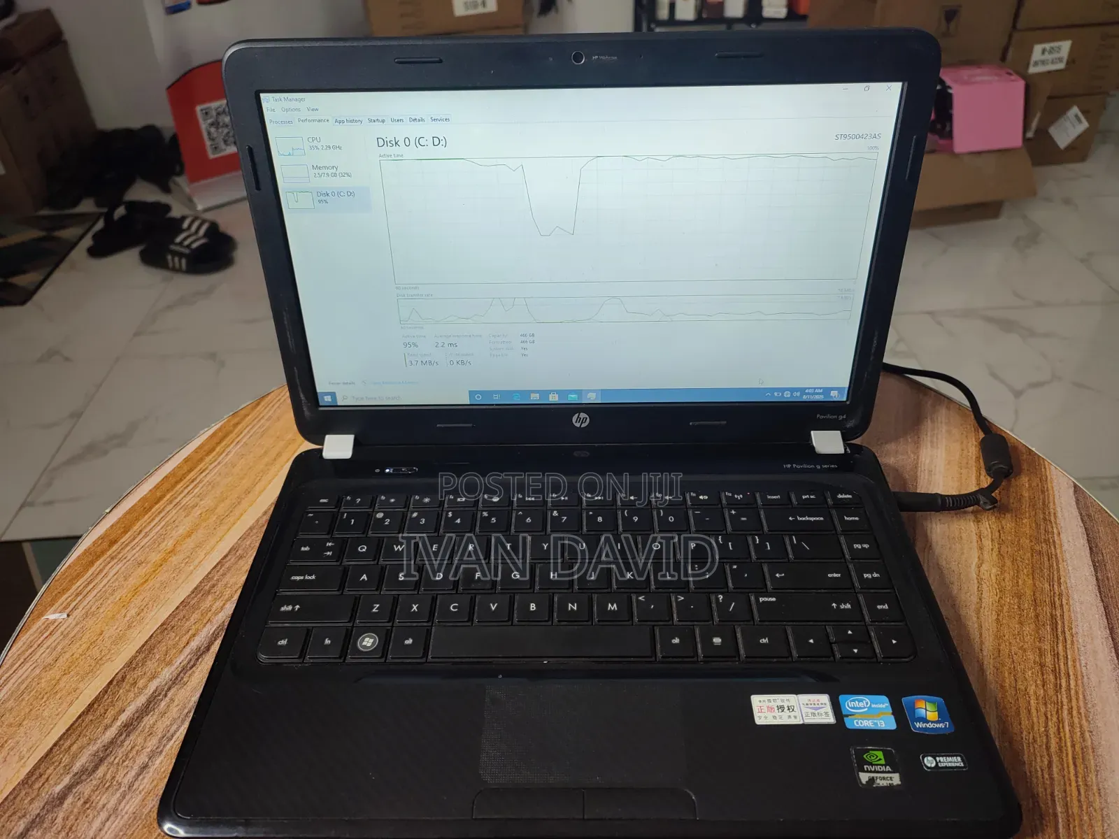 Laptop HP Pavilion G4 8GB Intel Core i3 HDD 512GB