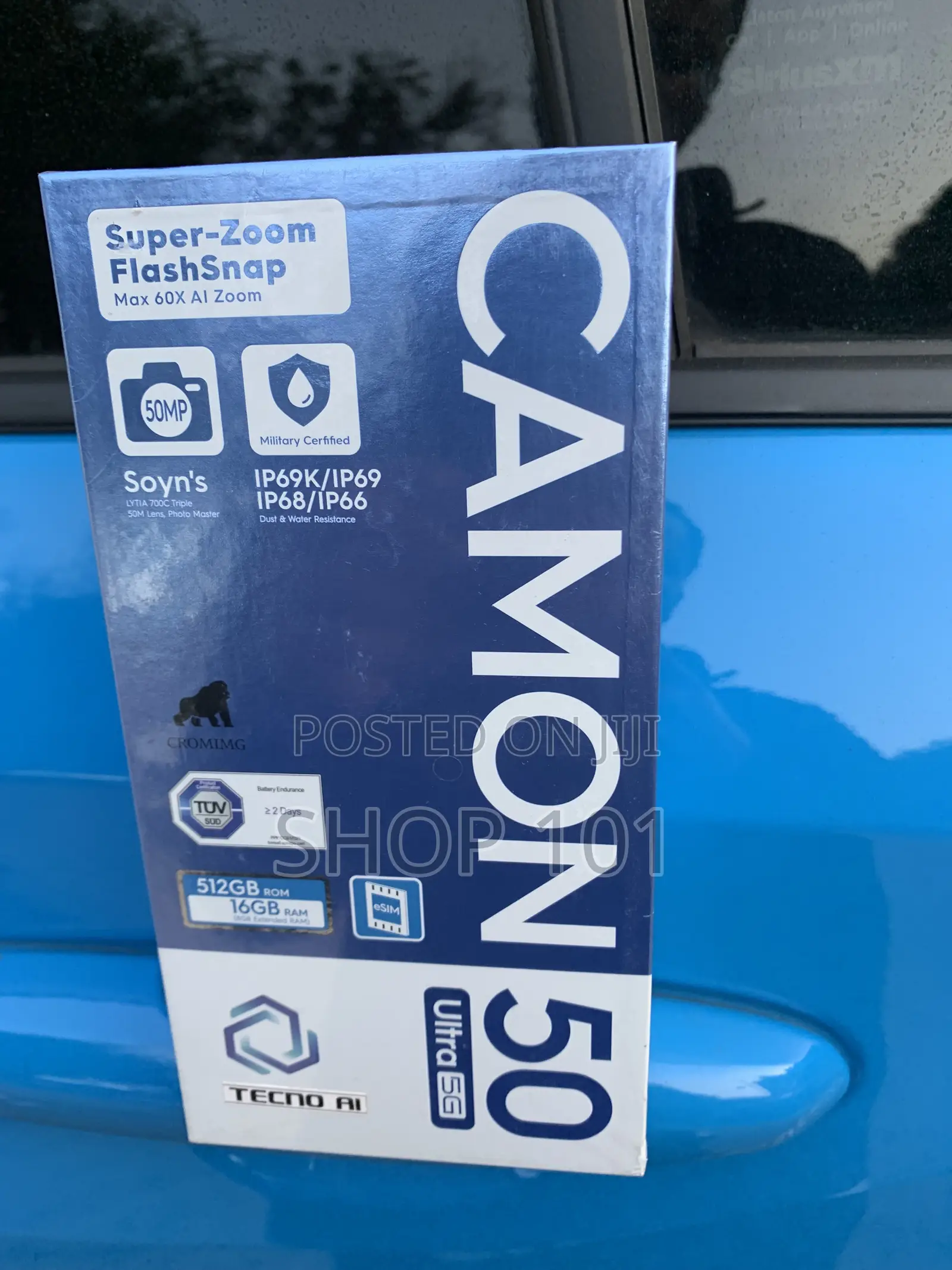 New Tecno Camon 50 Ultra 512 GB Black