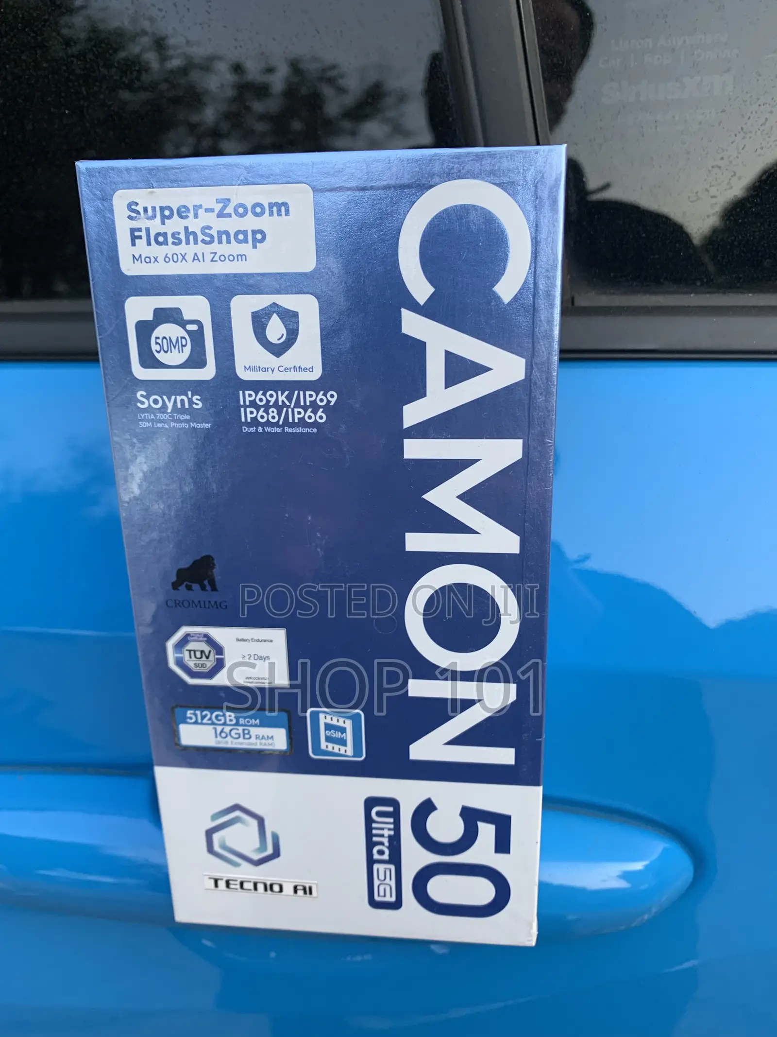 New Tecno Camon 50 Ultra 512 GB Black