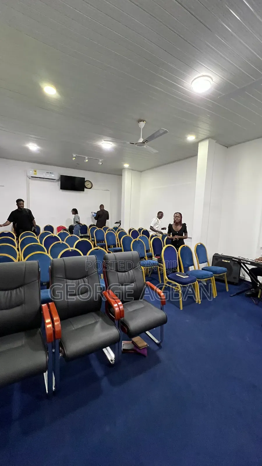 Conference Hall for Church Meetings