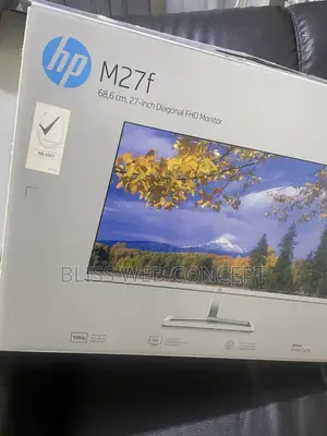 27inch Ultra Slim 1080P Full HD HP Monitor (M27f) in Mint Condition