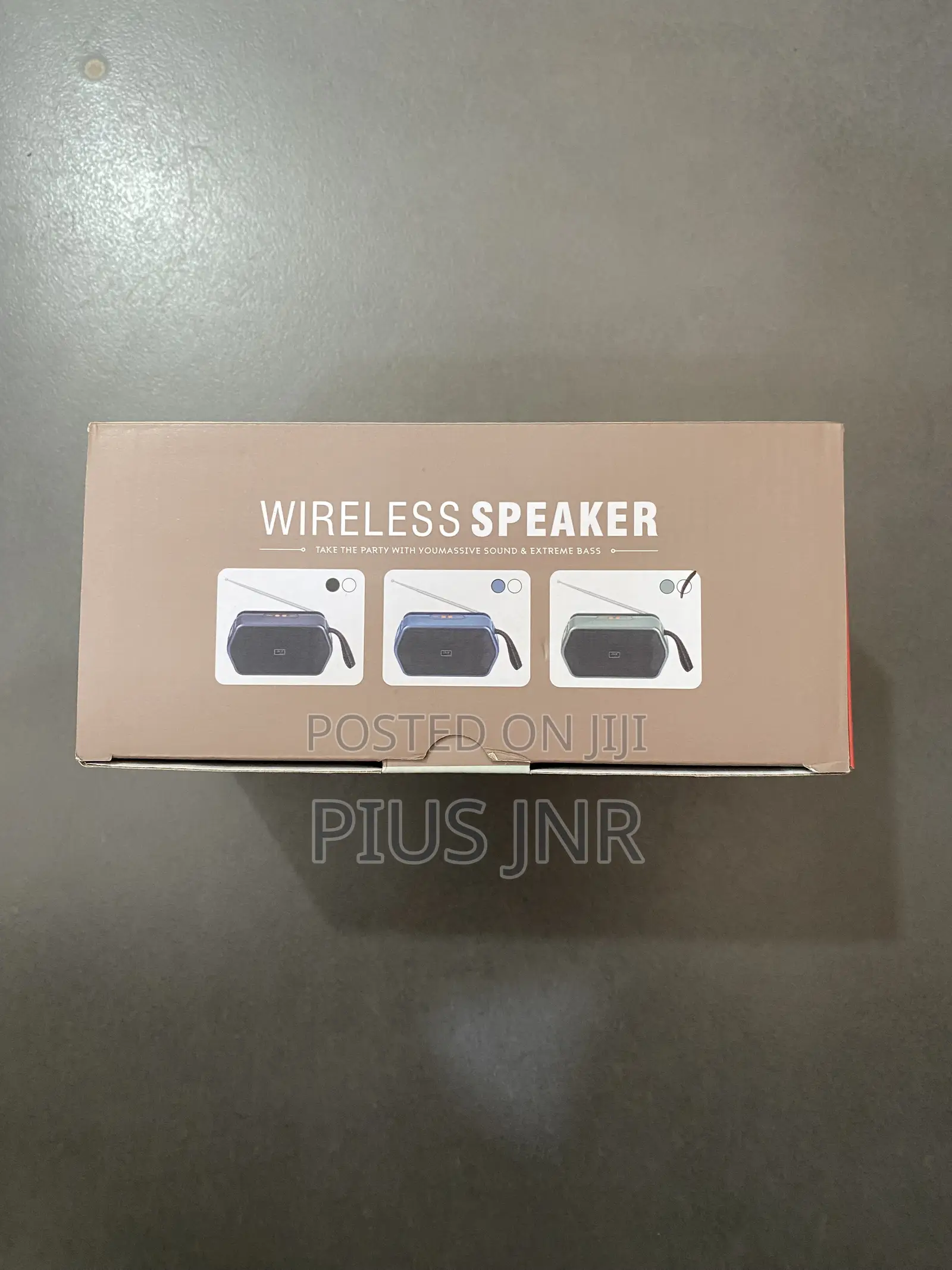 Wireless Bluetooth Speaker – Portable, Solar Charging, FM Radio &M