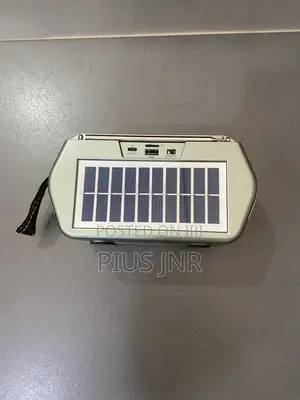 Wireless Bluetooth Speaker – Portable, Solar Charging, FM Radio &M