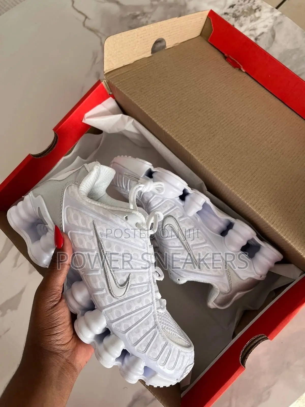Nike Shox Tl White