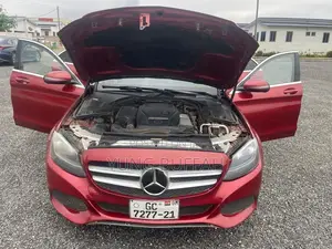 Mercedes-Benz C300 Luxury 4Matic Sedan AWD (2.0L 4cyl 7A) 2016 Red