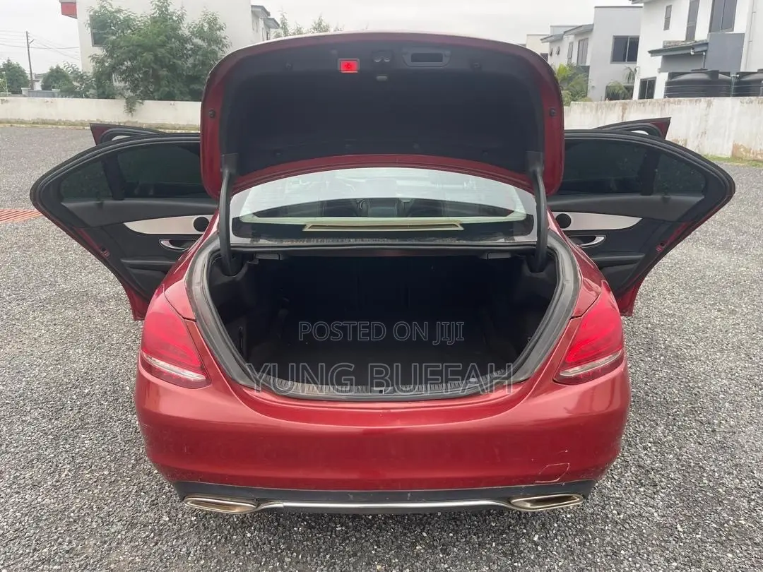 Mercedes-Benz C300 Luxury 4Matic Sedan AWD (2.0L 4cyl 7A) 2016 Red
