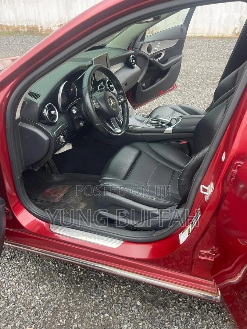 Mercedes-Benz C300 Luxury 4Matic Sedan AWD (2.0L 4cyl 7A) 2016 Red