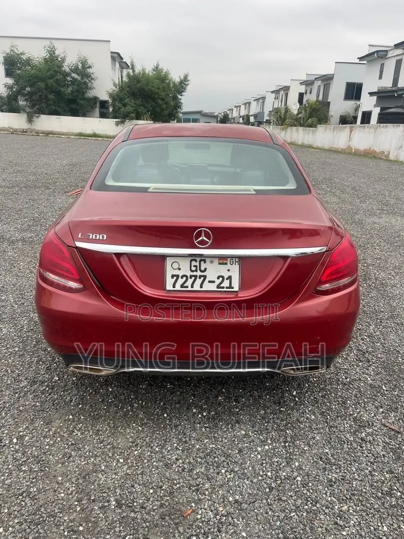 Mercedes-Benz C300 Luxury 4Matic Sedan AWD (2.0L 4cyl 7A) 2016 Red