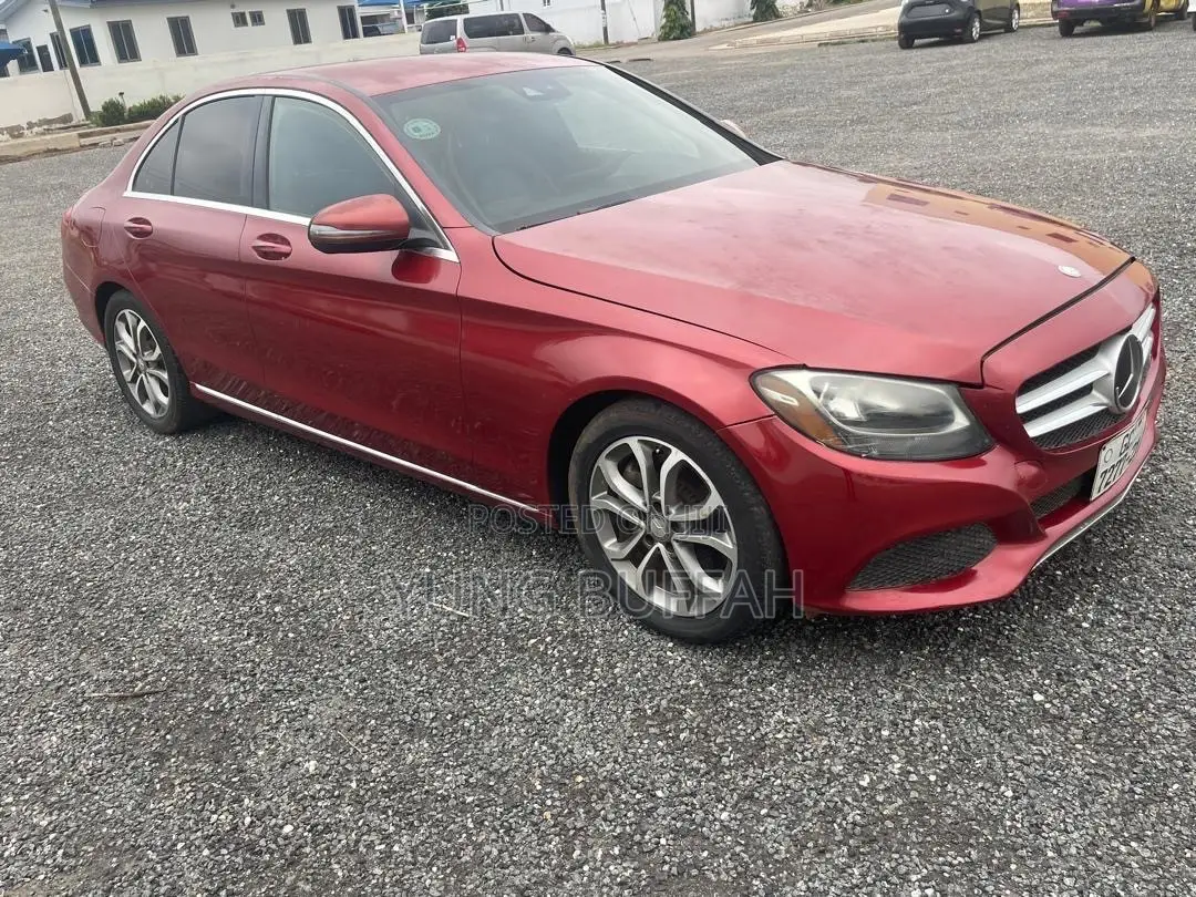 Mercedes-Benz C300 Luxury 4Matic Sedan AWD (2.0L 4cyl 7A) 2016 Red