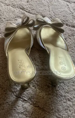 Gold Kitten Heels
