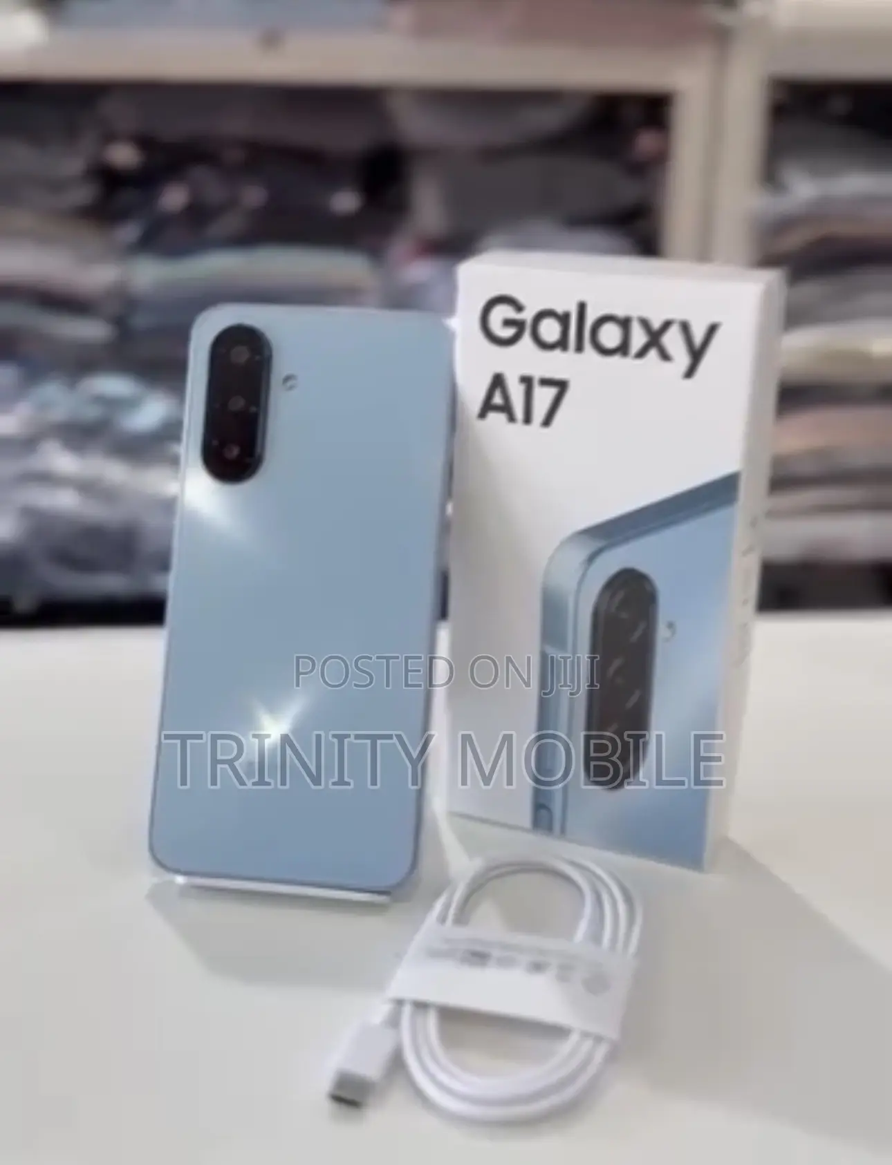New Samsung Galaxy A17 5G 256 GB Blue