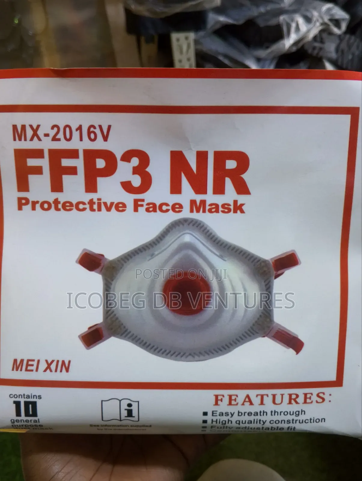 FFP3 NR Protection Face Mask