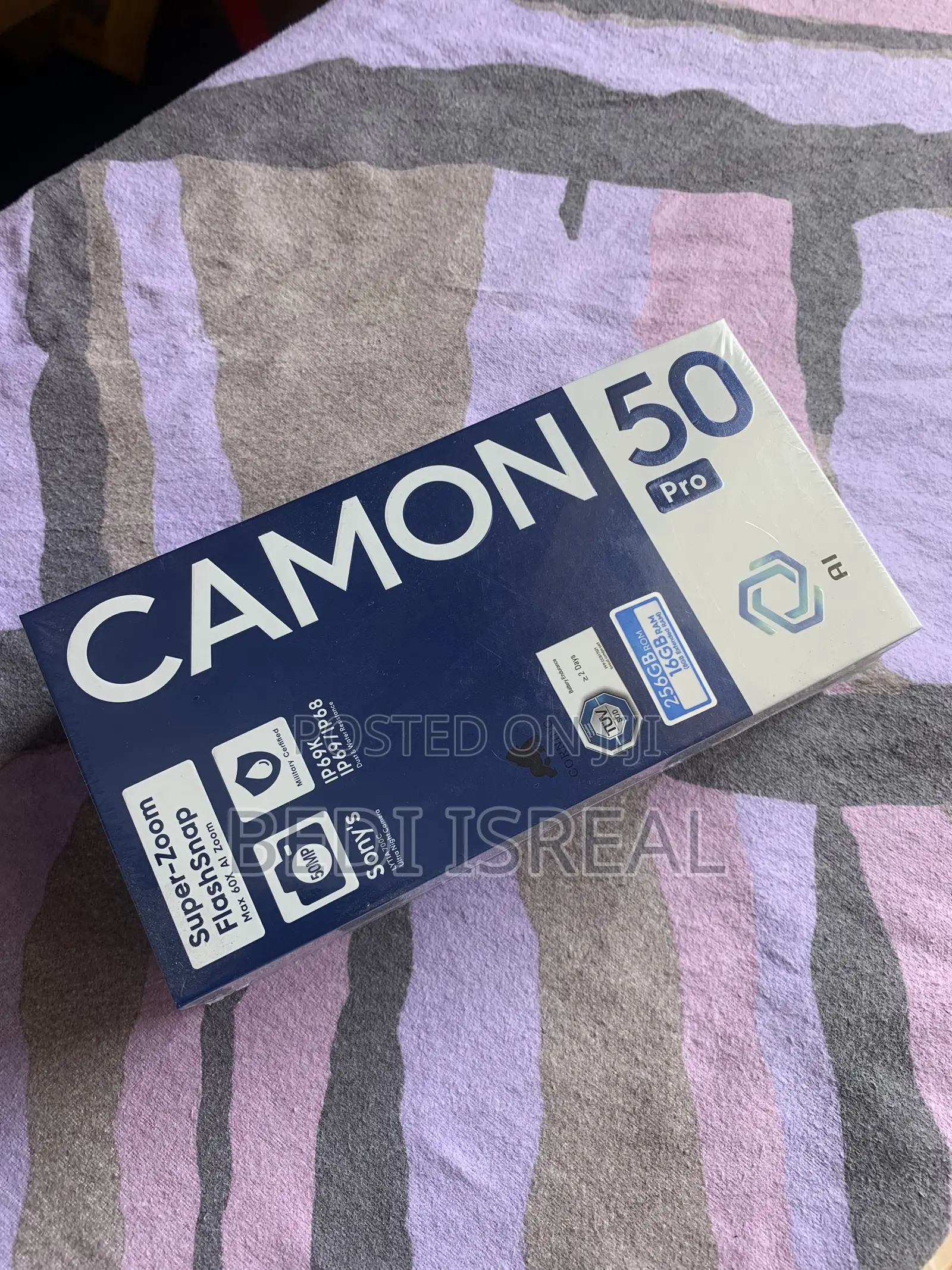 New Tecno Camon 50 Pro 256 GB Orange
