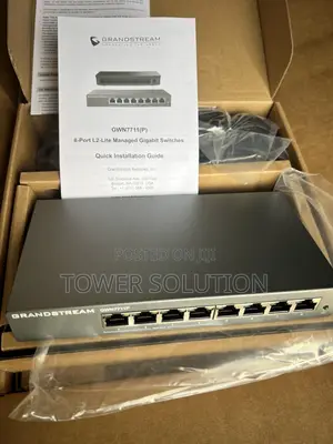 GRANDSTREAM GWN7711P 8port Poe Gigabit Managed Switch