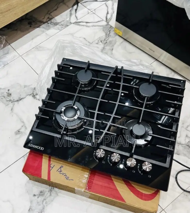 New Kenwood 90cm 4 Gas Hob(Glass)