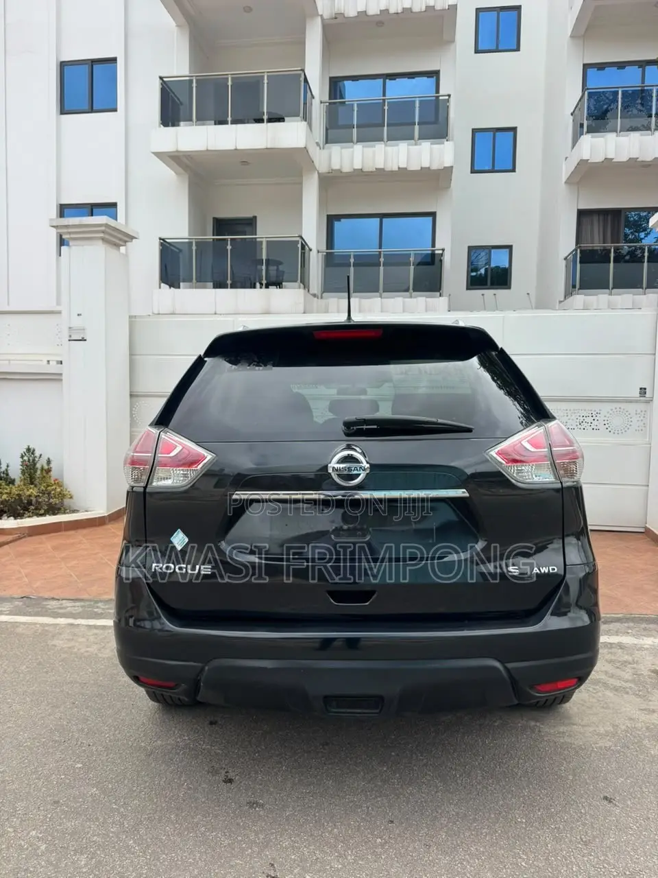 Nissan Rogue S AWD 2017 Black