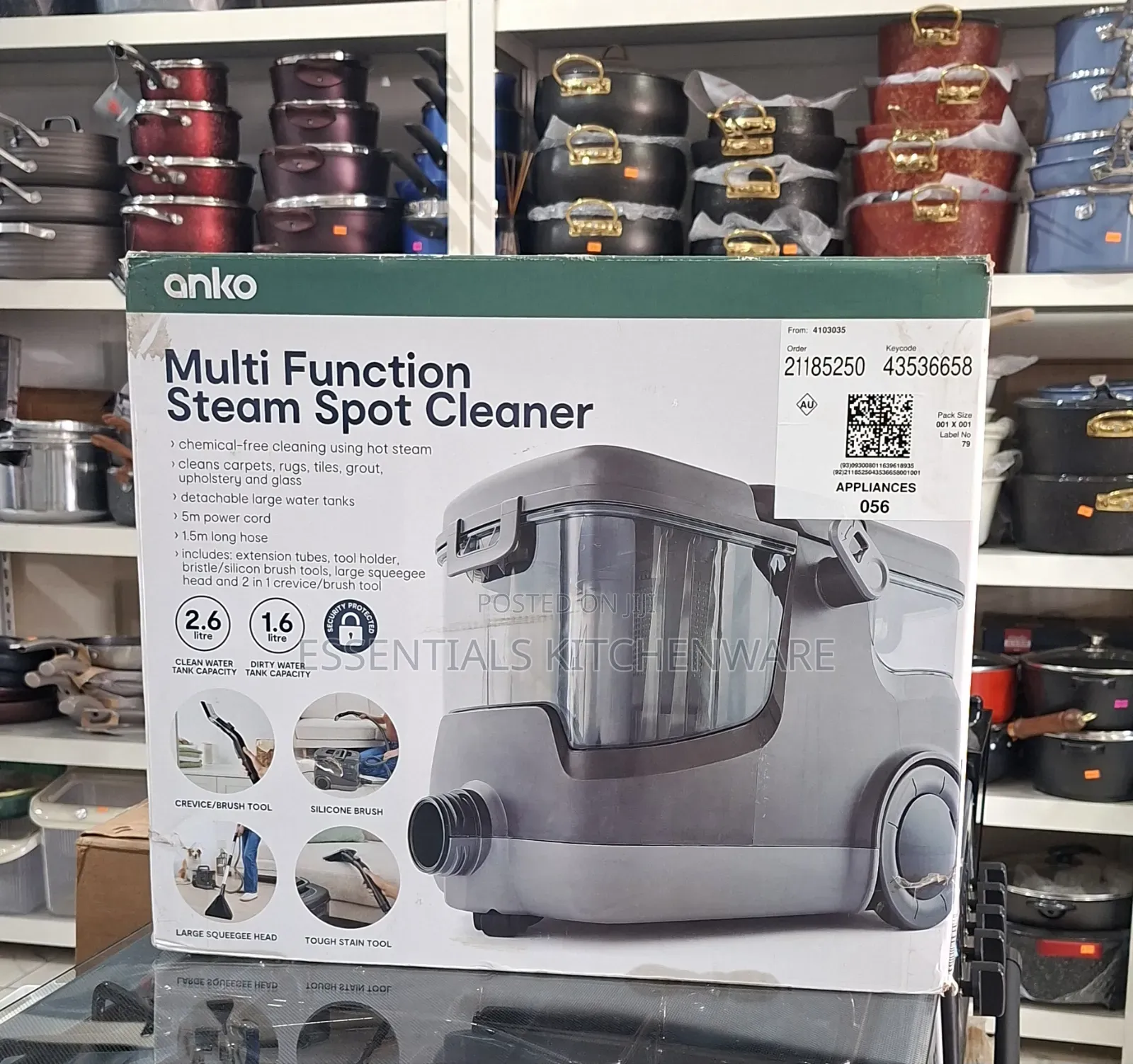 Multi Function Steam Spot Cleaner