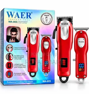 WAER WA-005 Professional Cordless Clipper Set