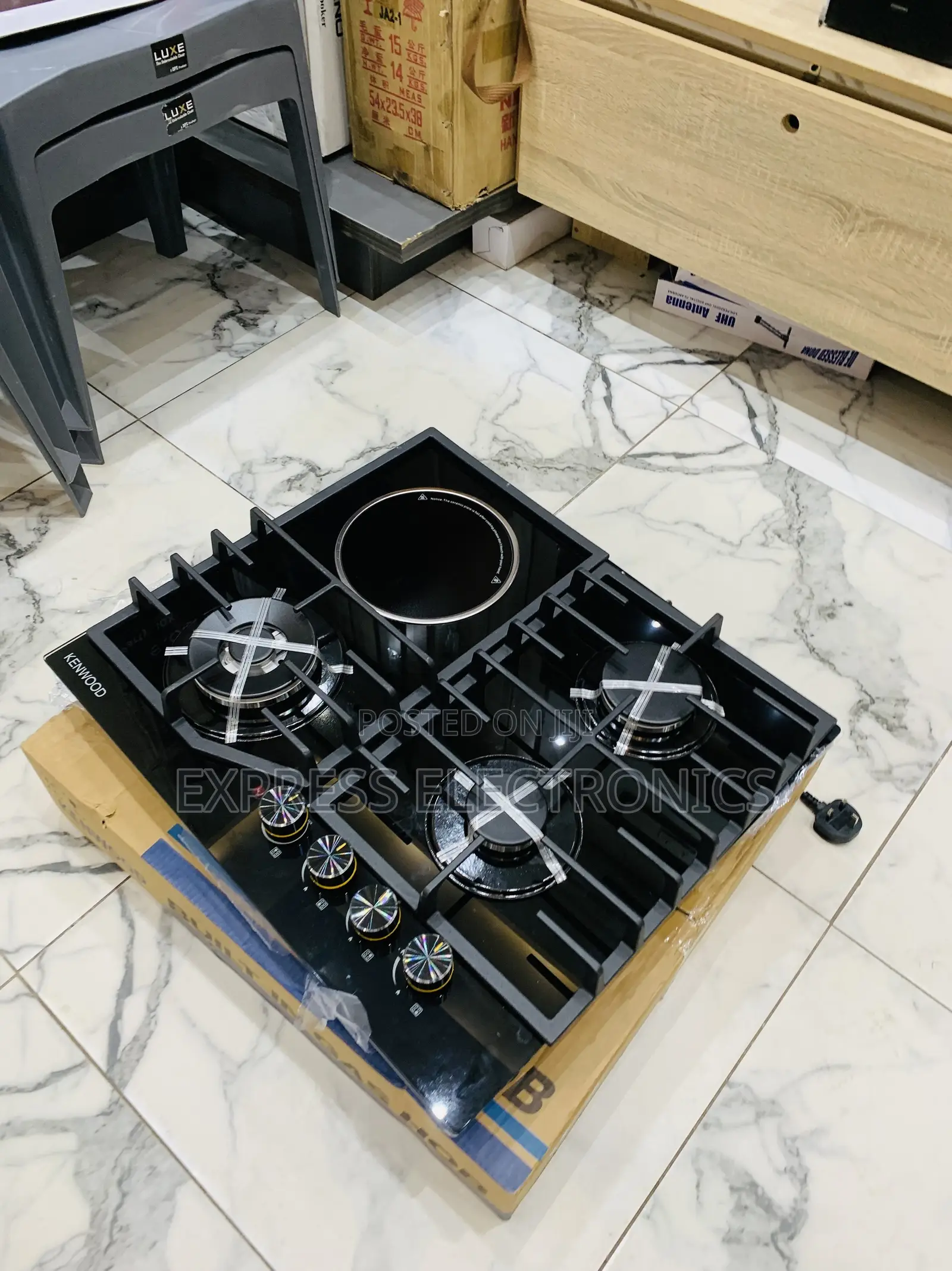 Quality Sleek Kenwood Gas Electric Cooker 3-1 60cm Built In