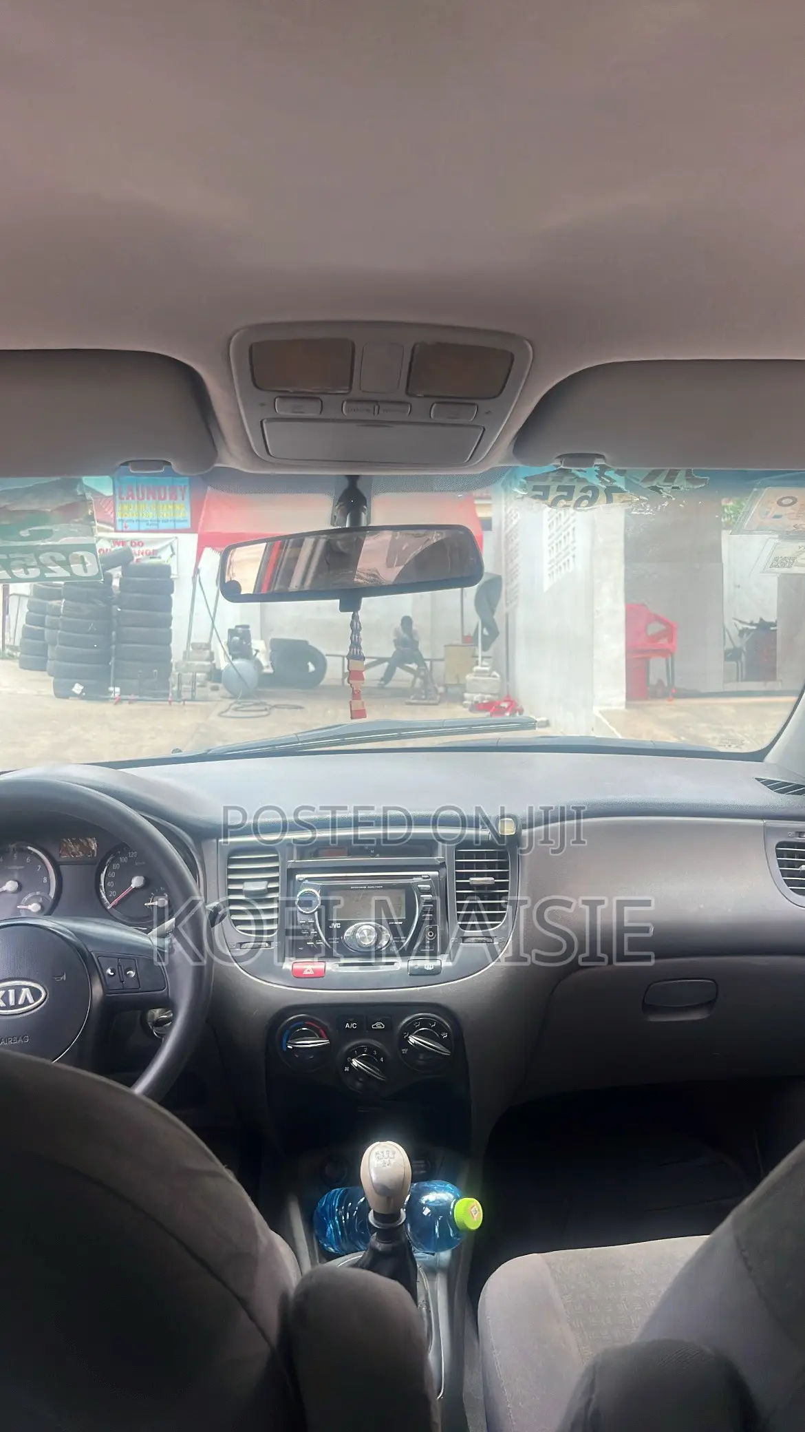 Kia Rio Base 4dr Sedan (1.6L 4cyl 5M) 2010 Red