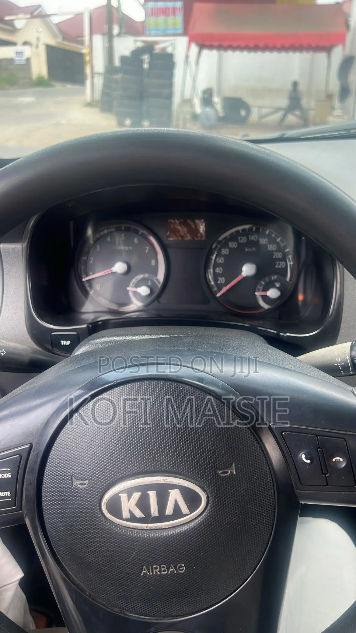 Kia Rio Base 4dr Sedan (1.6L 4cyl 5M) 2010 Red
