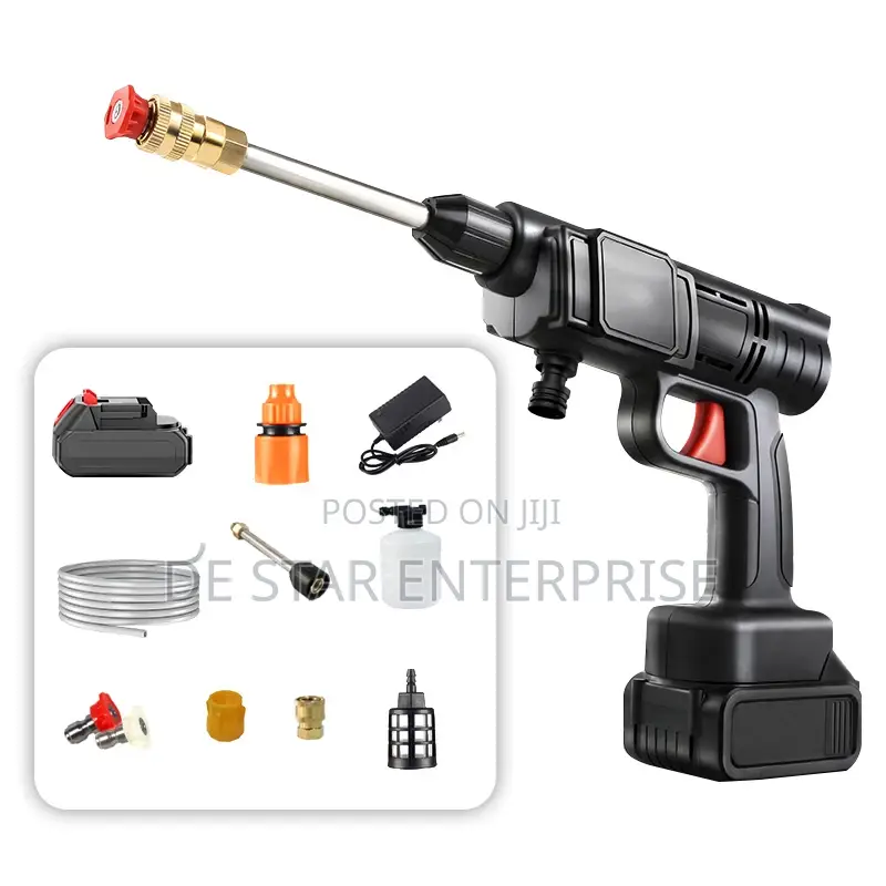 48V Power Cordless Water Spray Washer Gun