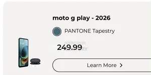 New Motorola Moto G Play 2026 64 GB