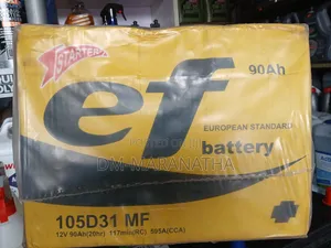 90ah Ef Car Battery From Turkey