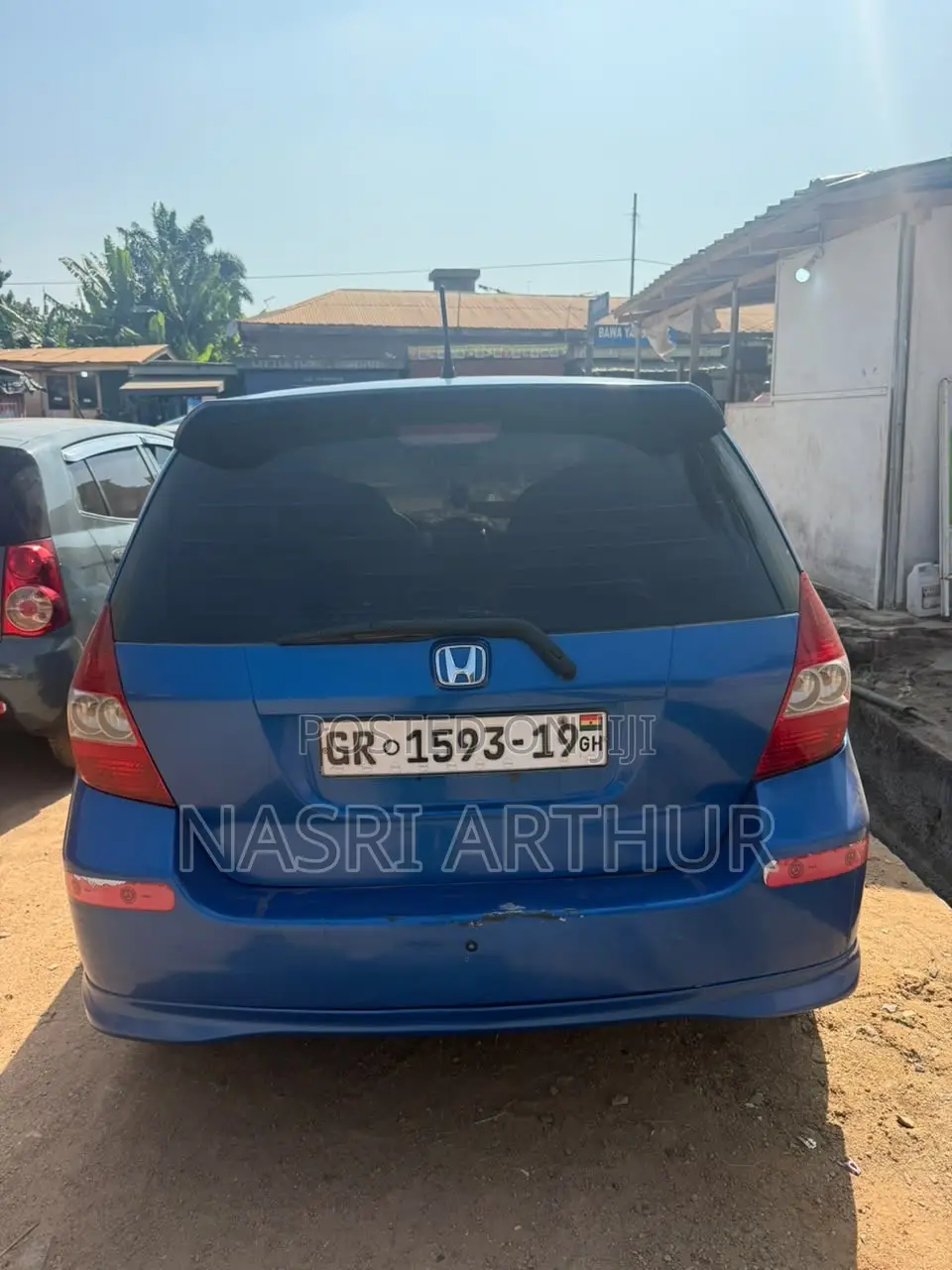 Honda Fit Automatic 2008 Blue
