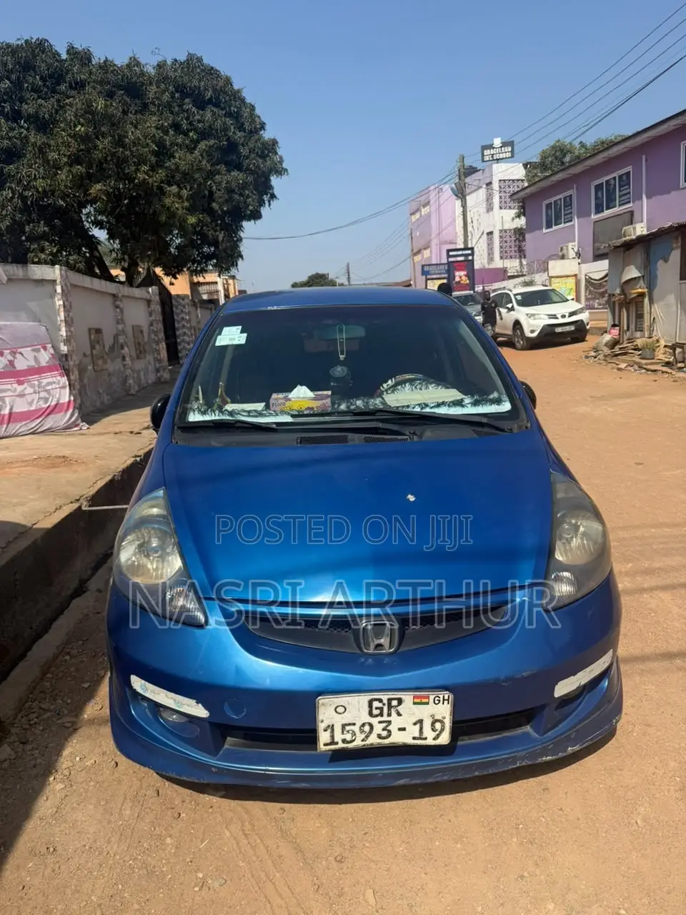Honda Fit Automatic 2008 Blue