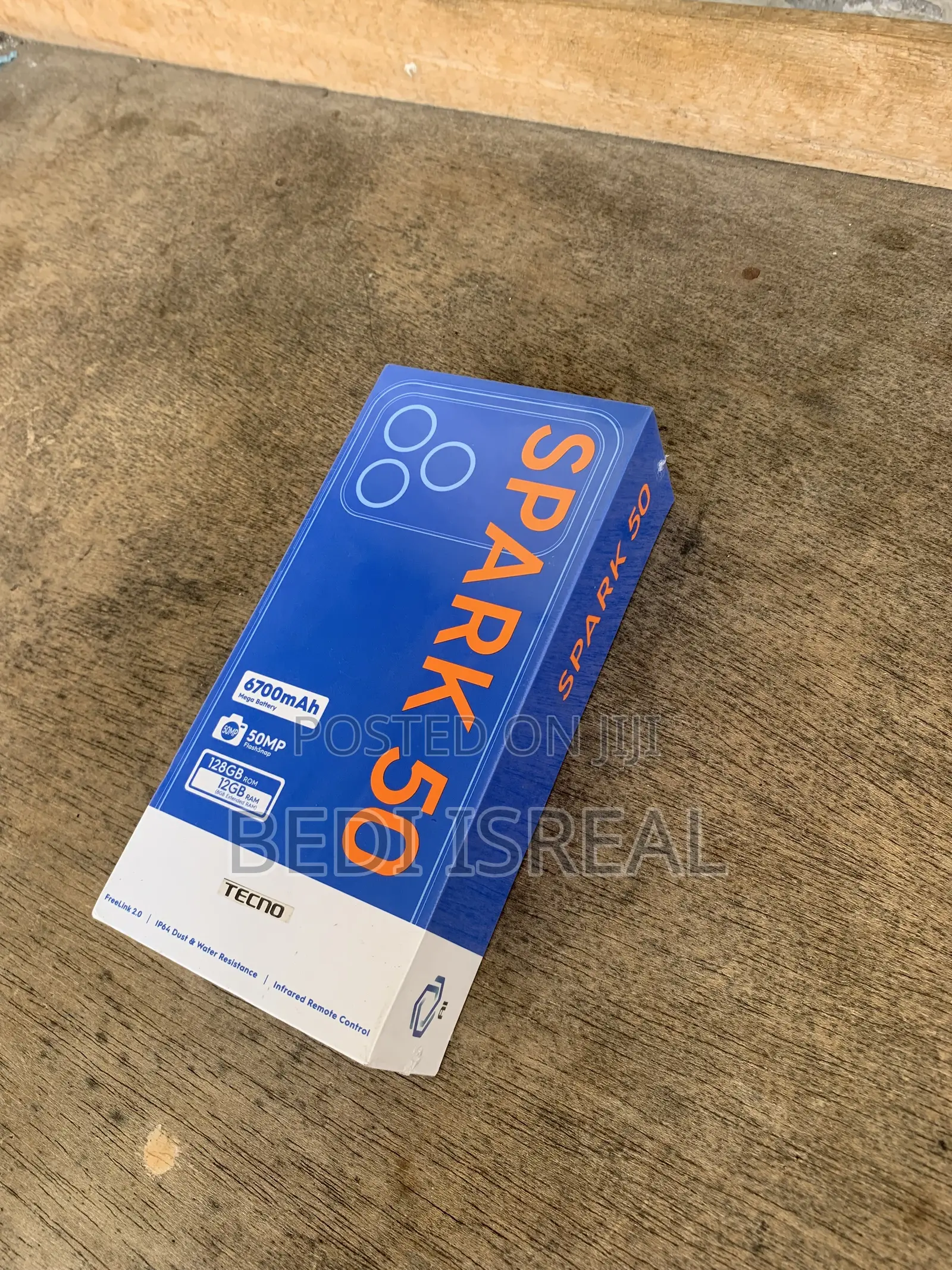 New Tecno Spark 50 128 GB Gray