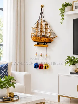 Ship-Like Wind and Door Chimes for Both Indoor and Outdoor Use.