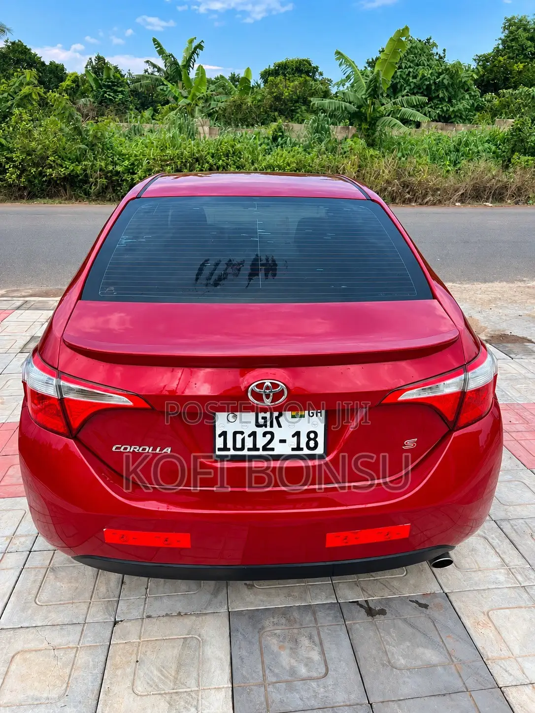 Toyota Corolla S Premium 4dr Sedan (1.8L 4cyl CVT) 2015 Red