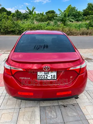 Toyota Corolla S Premium 4dr Sedan (1.8L 4cyl CVT) 2015 Red