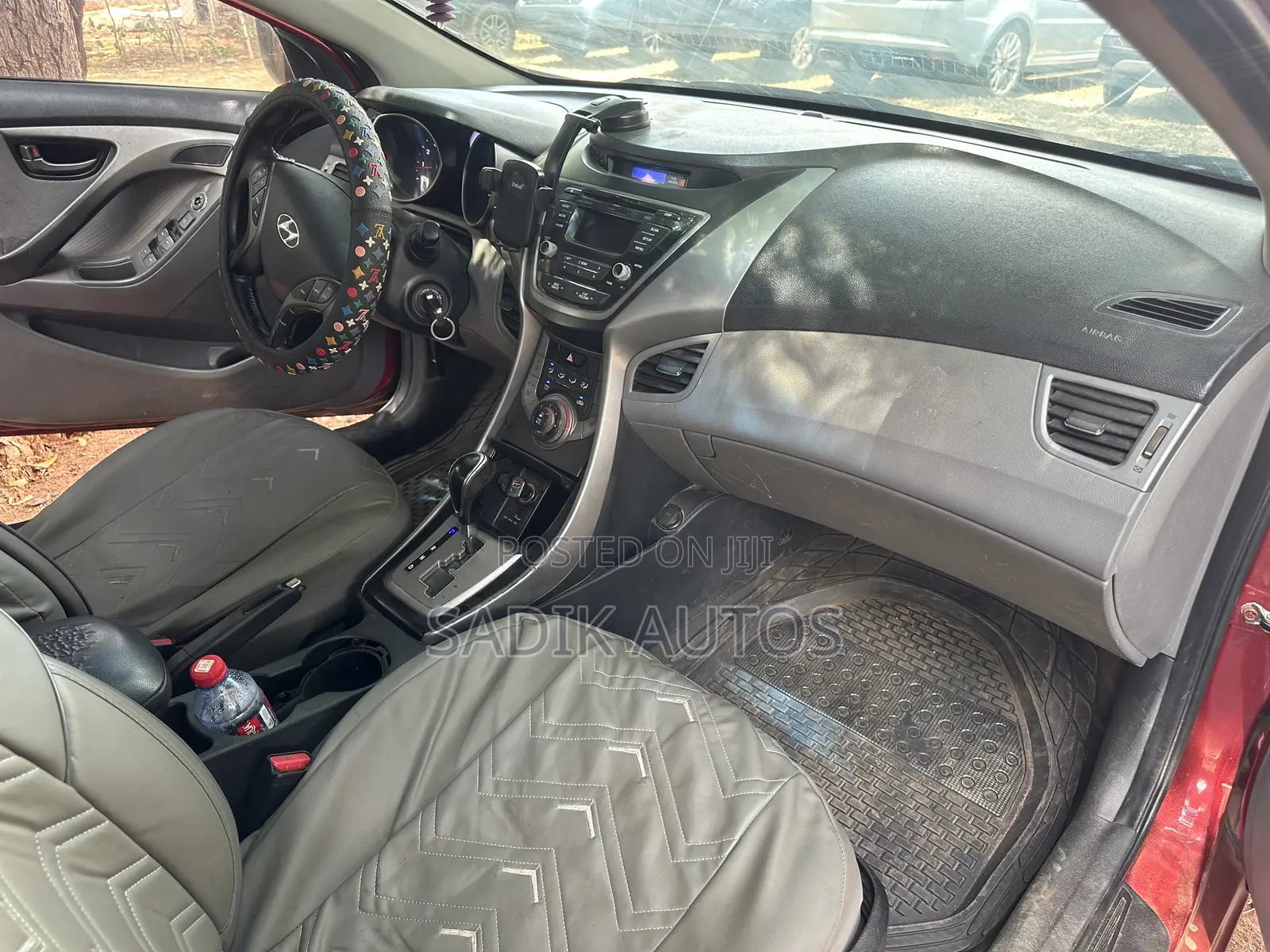 Hyundai Elantra Limited Sedan FWD (1.8L 4cyl 6A) 2013 Red