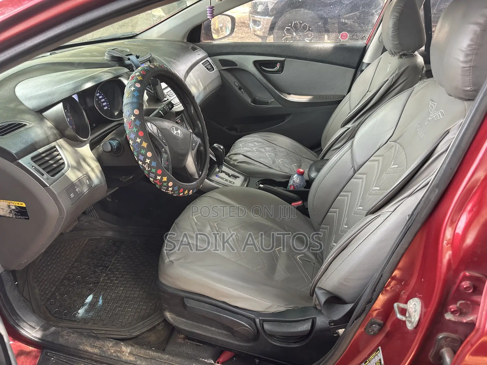 Hyundai Elantra Limited Sedan FWD (1.8L 4cyl 6A) 2013 Red