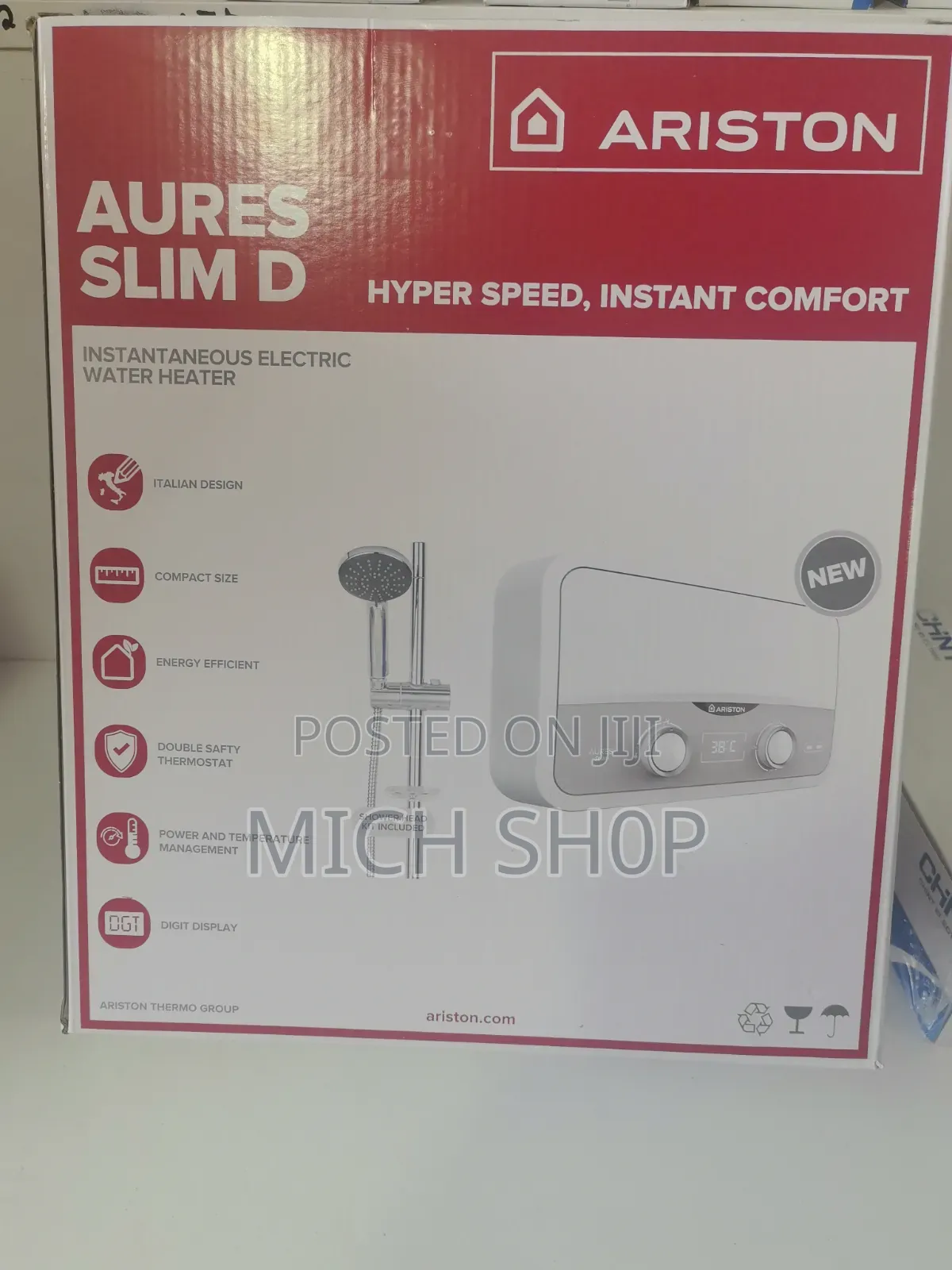 Ariston Instant Water Heater Single Point