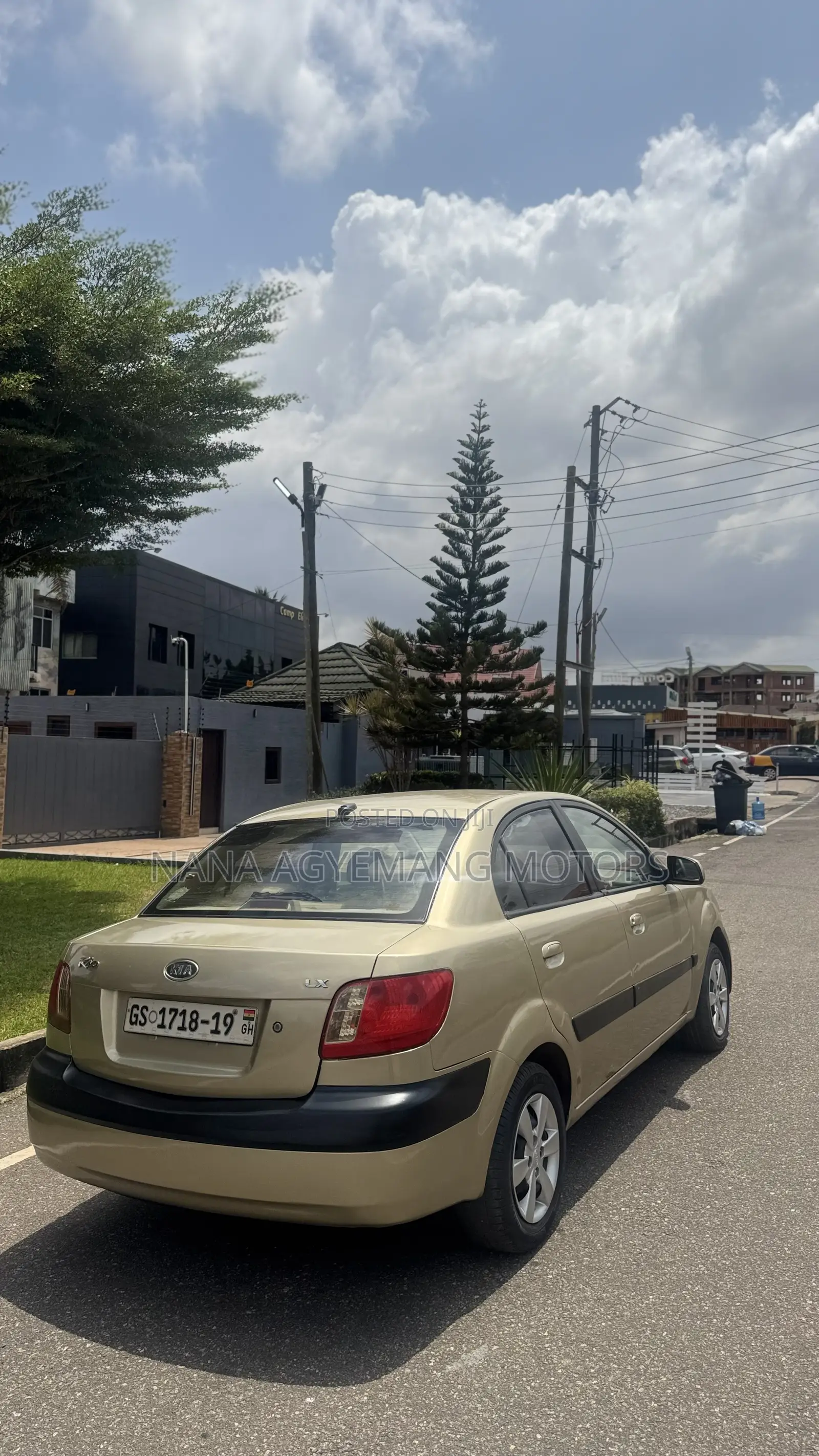Kia Rio LX 4dr Sedan (1.6L 4cyl 4A) 2010 Gold